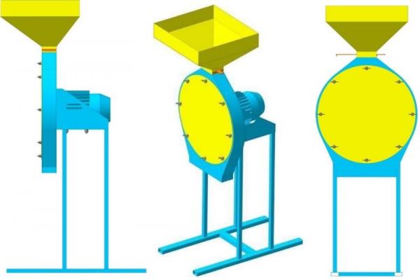 Дробилка,    дробилка ДРМ,    дробилка роторная
